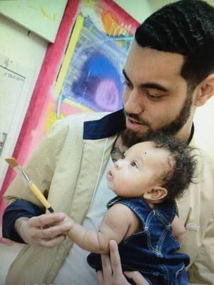 Yung Ro has put down the Mic and grab the tattoo machine. Second generation tattooist. IG @yung_ro