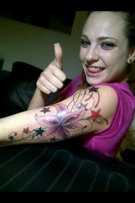 Someone else's work she hates but loved the cover up