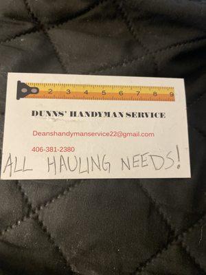 Dunns's Handyman Service