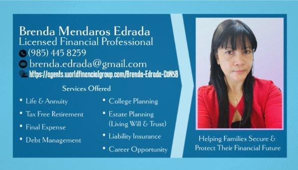 Brenda Edrada - World Financial Group