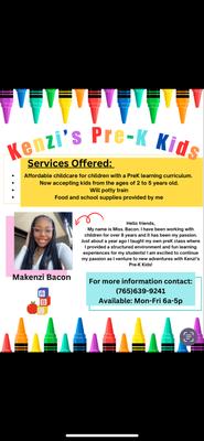 Kenzi’s Pre-K Kids