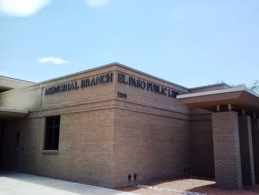 El Paso Public Library Memorial Park Branch