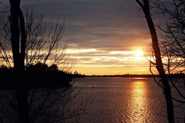 Lovely view from our office