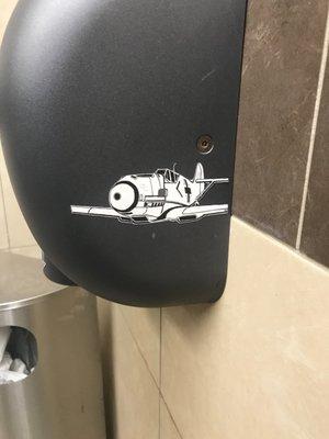 strange place for an ME-109 sticker........