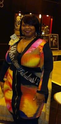 LOVED my customized Birthday Sash!! Prompt delivery. Received many compliments on my Sash and It looked great on Me!