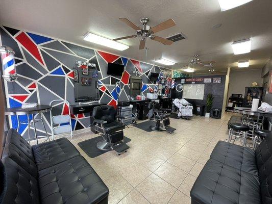 The New BLEND GAME SICK BARBER LOUNGE IN CONCORD, CA
