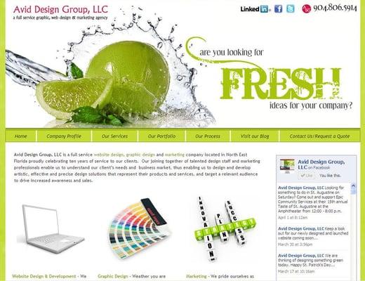 Homepage image for our company website