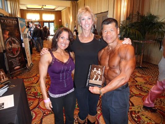 Fitness professional, Bodybuilding Champion and now Fitnessis Forever author Colleen Fisher at 2012 Ironman.