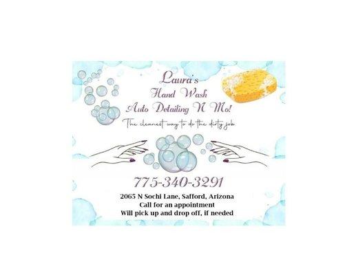 Laura's Hand Wash Auto Detailing