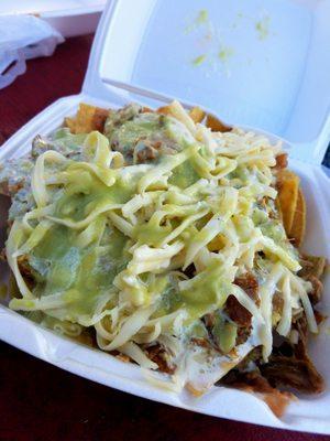 Carnitas nachos