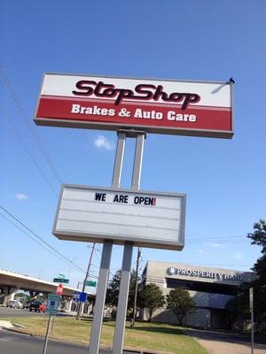 At StopShop Brakes & Auto Care, we treat every customer like family. That's why our motto is "Driven to serve you better!"