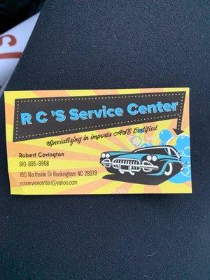 R C's Service Center