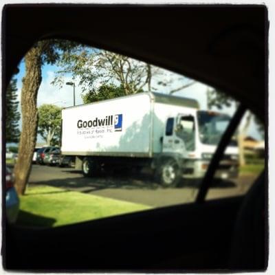 Arrived just in time for pick up and delivery to their main location.