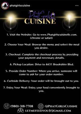 This is how you order your food and everything else that you need to know.