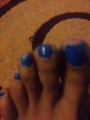 Horrible job, going out of town and will have to get redone