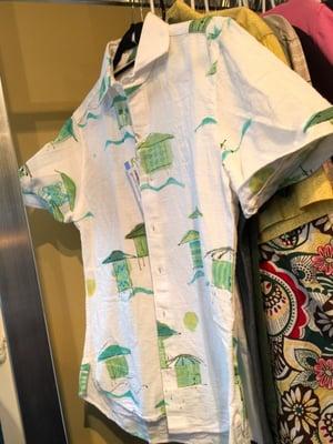 Seagrape Shirts, each one independently designed are available at SMLIH!