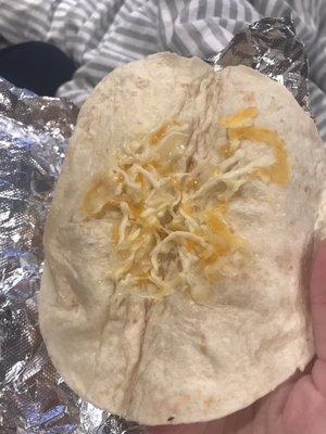 Mini cheese quesadilla