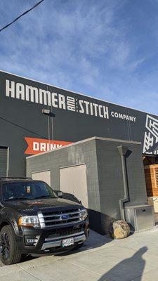 Exterior of the building. Easy to find!