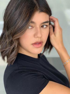 Balayage and a gloss toner