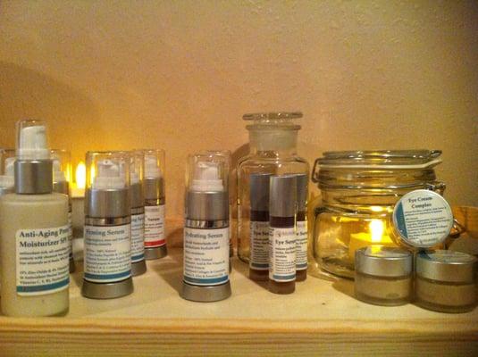 Organic, herbal infused skincare line is food for your skin. Nothing you wouldn't want on your body.