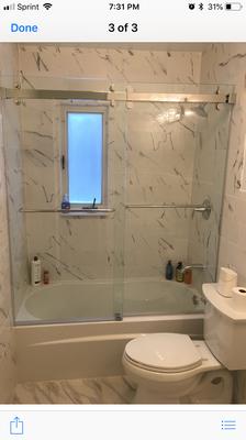 Cambridge series sliding door