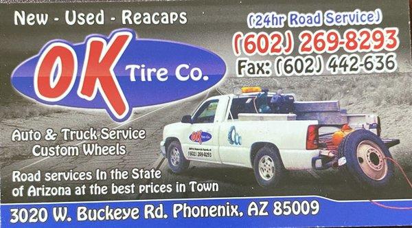 A+ OK Tire Co