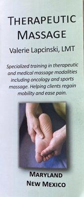 Valerie Lapcinski, LMT