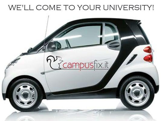 We'll come to your university!