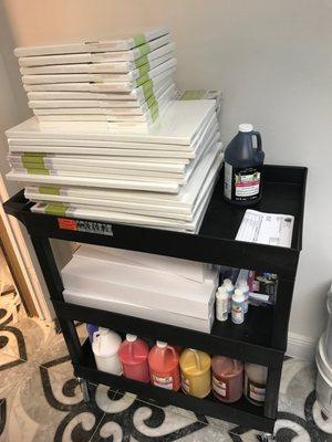 were getting ready for a party!!