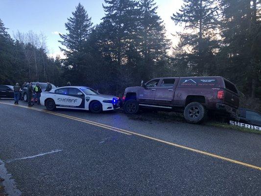 DUI and police chase, not a good look.