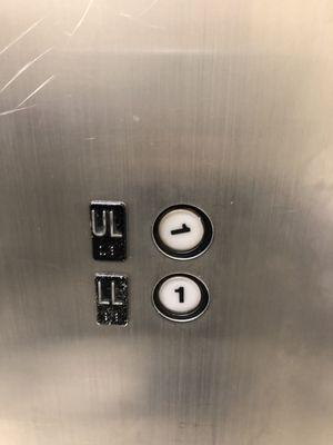 This is strange for the elevator