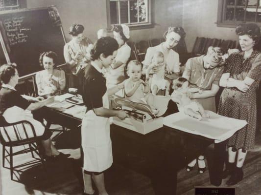 VNA Infant and Preschool Clinics 1942