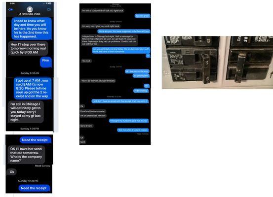 our text conversations. is it a used circuit breaker?