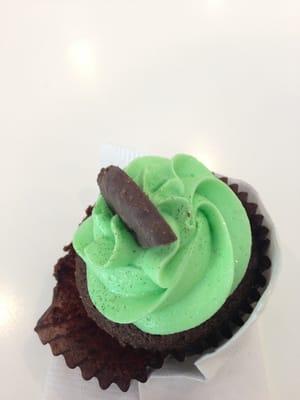 Chocolate Mint has Girl Scout thin mints in/on it.