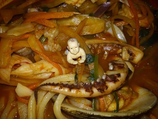 Jjam Ppong Spicy Seafood Soup