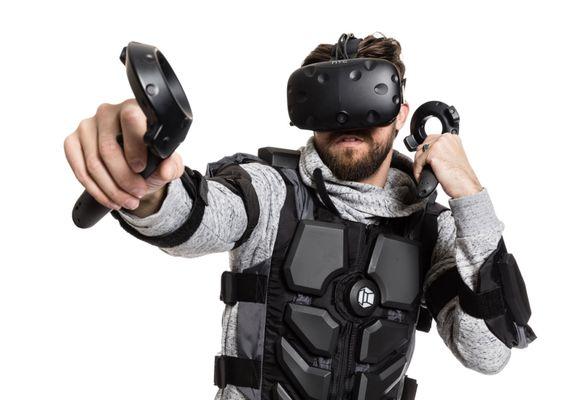 Vive with Hardlight VR Haptic Vest