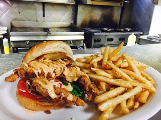 Soft Shell Crab sandwich!