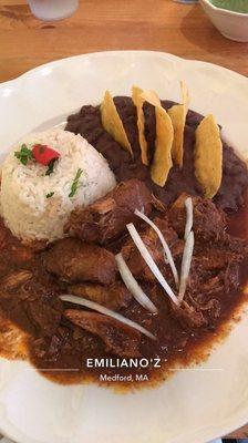 Pork Plate Special.. I didn't get the full name, but it was amazing!