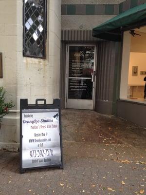 DennyLoo Studios in the Schultz Building, Montclair