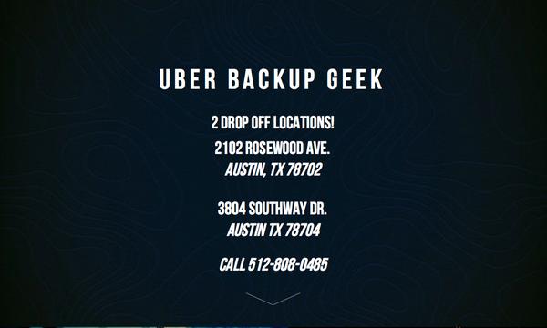 Uber Backup Geek
