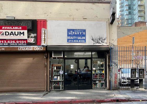 Pavy’s beauty salon