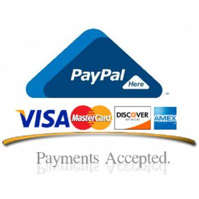 Credit cards accepted