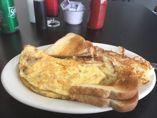Bacon & Cheese Omelet