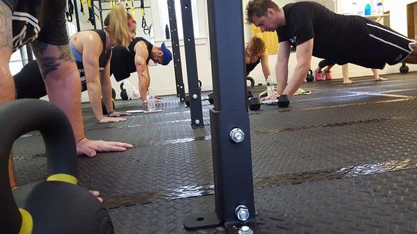 Alloy Fitness’ unique classes combine strength, cardio and flexibility training to help people of all fitness levels reach their goals.