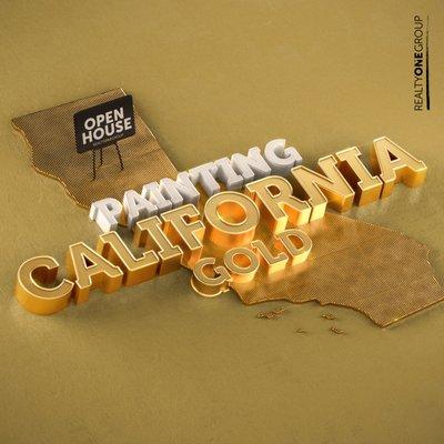 Painting California GOLD together