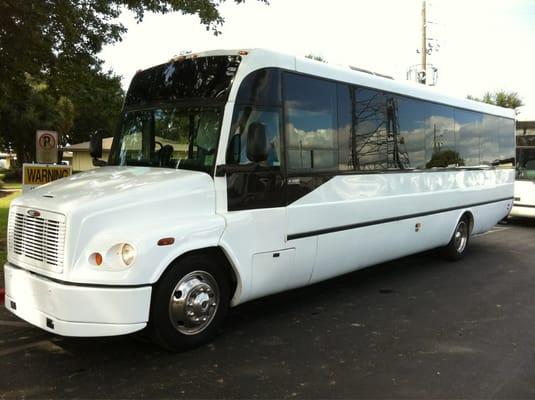 City Cab Daytona 29 passenger mid-size bus