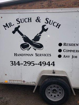 Mr Such & Such Handyman Services