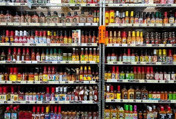 Lots-O-Hot Sauce for all those Chiliheads/Hotheads