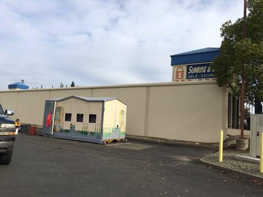 It's behind 1079 Sunrise all the way in the back