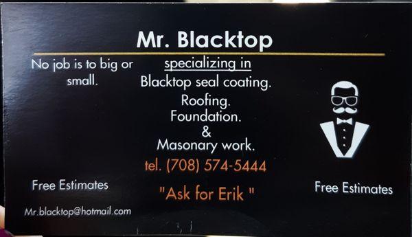 Mr. Blacktop